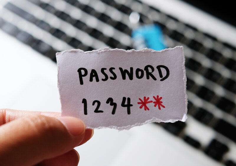 Weak Cyber Security Password